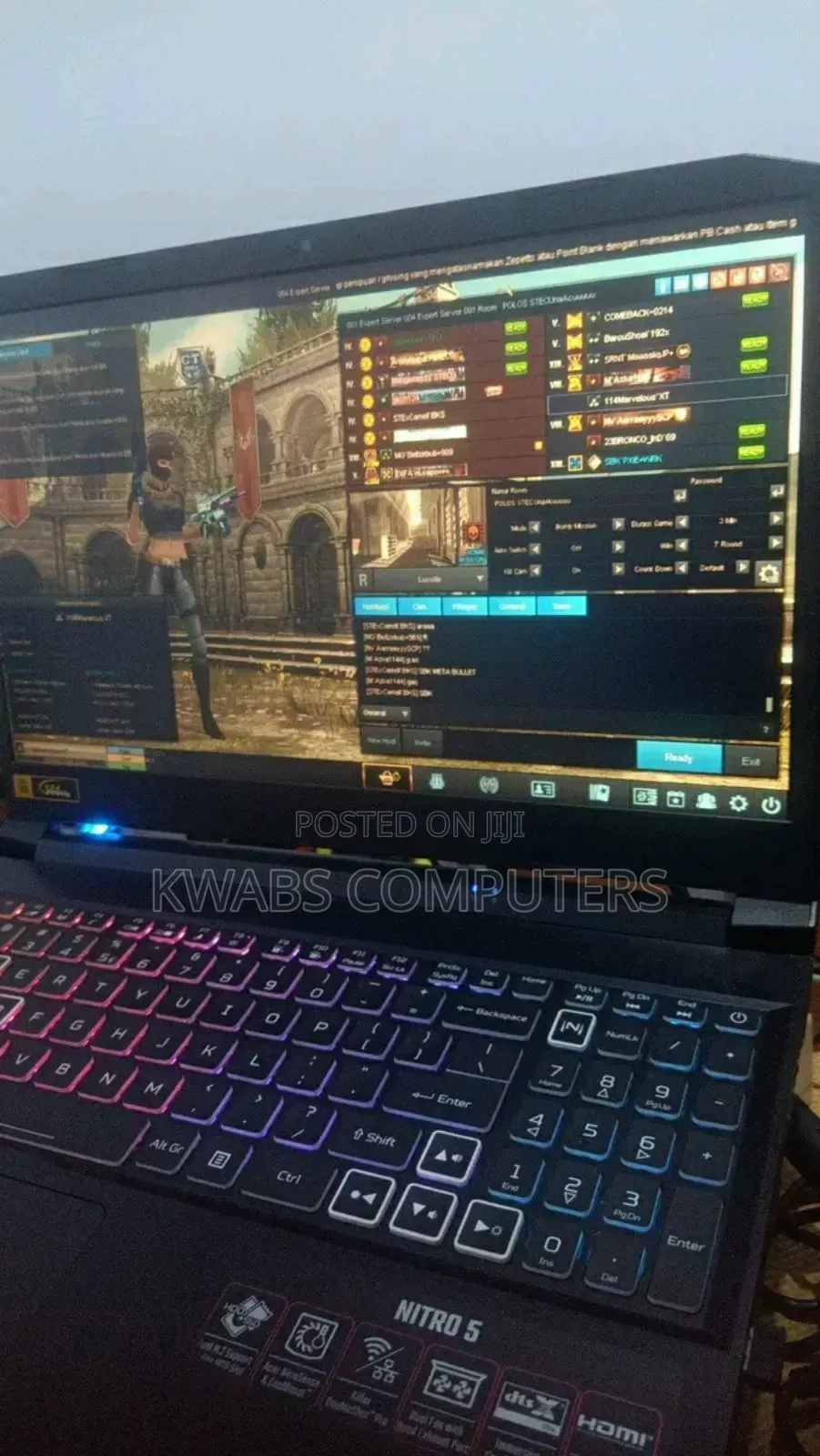 New Laptop Asus TUF Gaming FX504 16GB Intel Core i7 SSD 1T