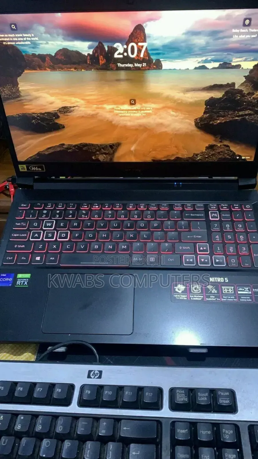 New Laptop Asus TUF Gaming FX504 16GB Intel Core i7 SSD 1T