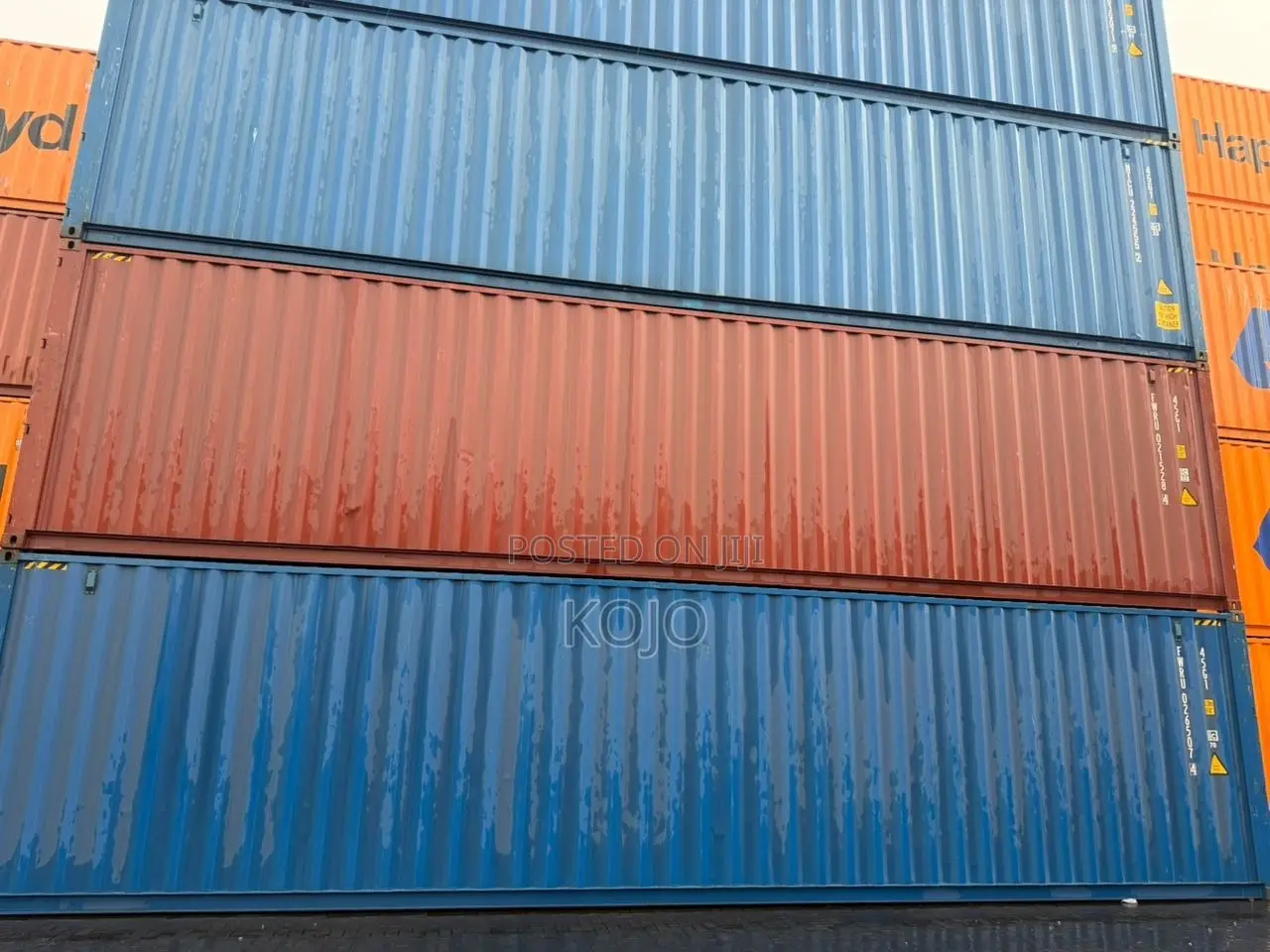 40ft High Cube Containers