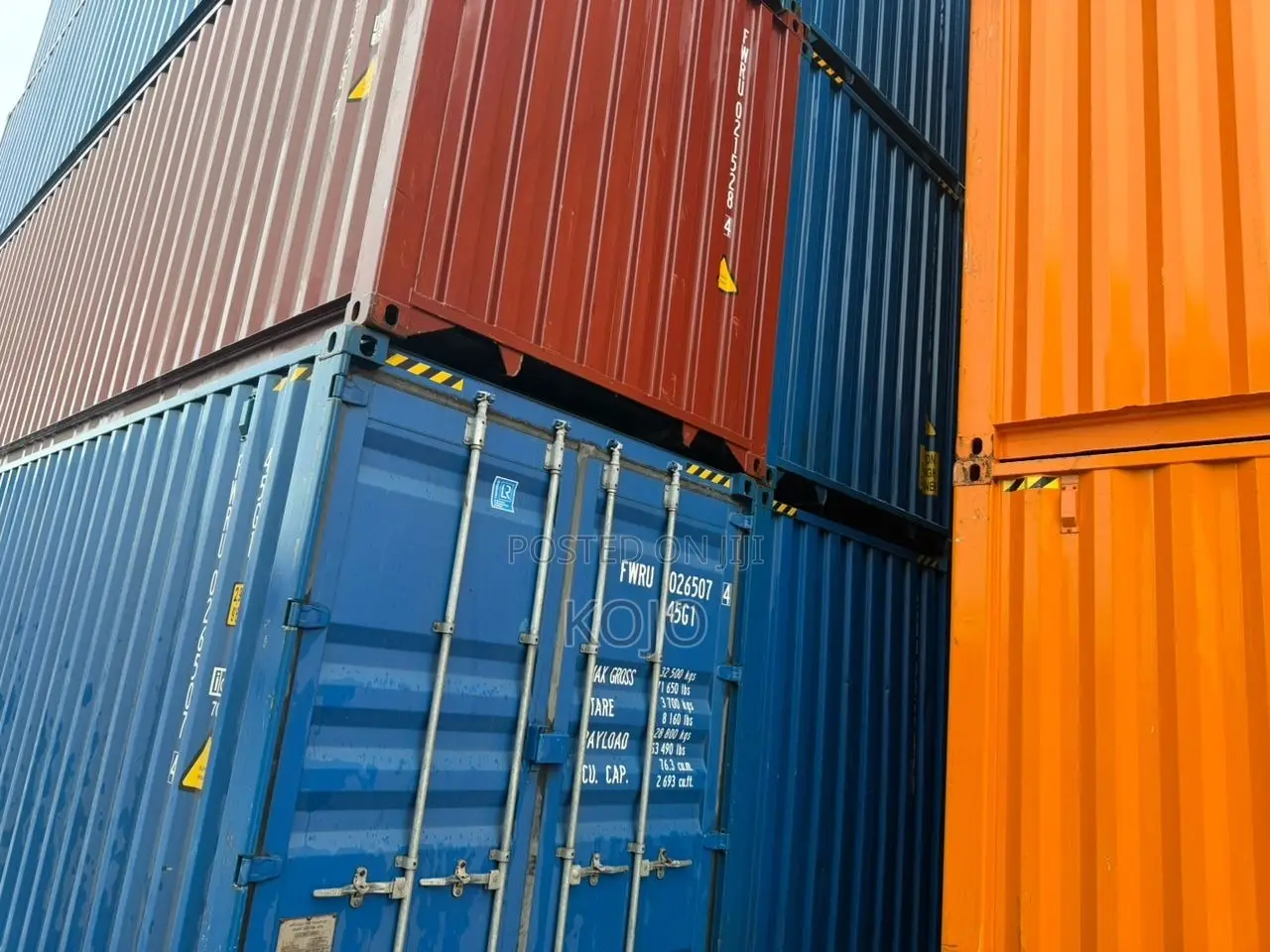 40ft High Cube Containers