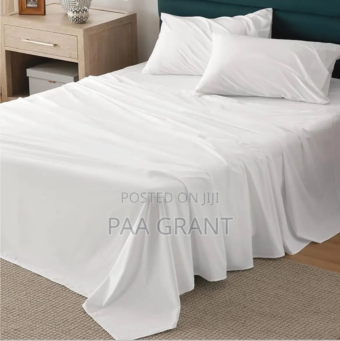 Premium Hotel 2 Bedsheets,4 Pillow Cases for Hotels Guest Houses Etc