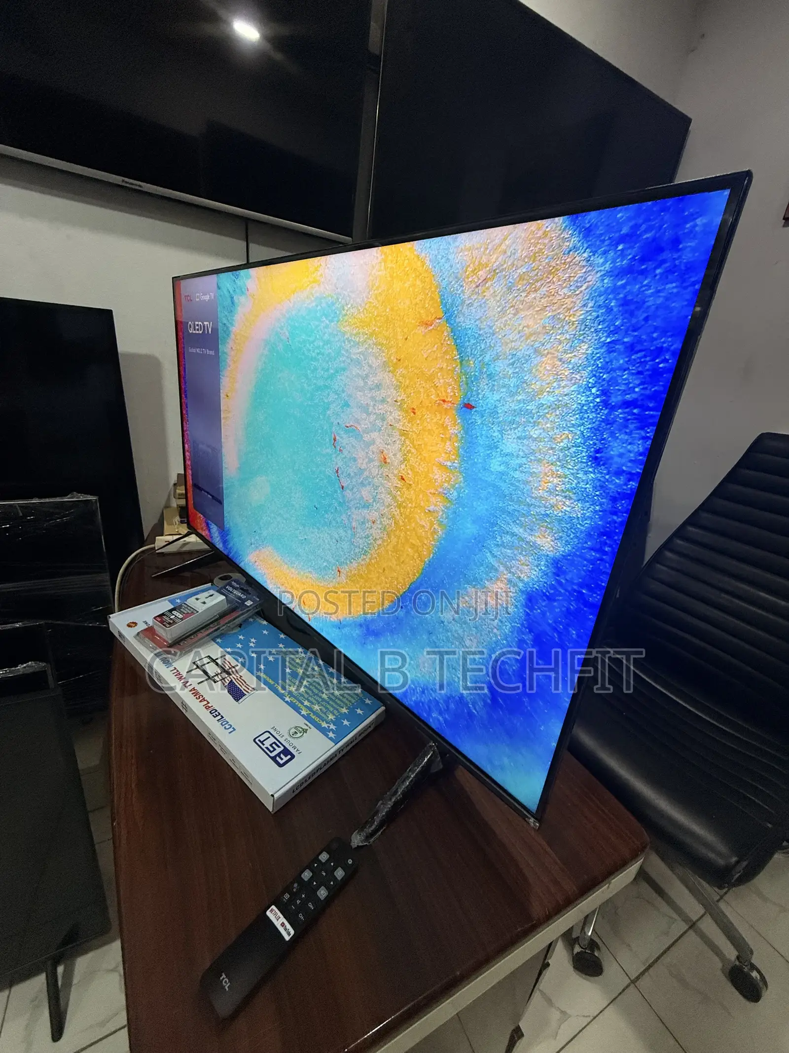 43inches Tcl,Full Digital Satellite Qled Google TV