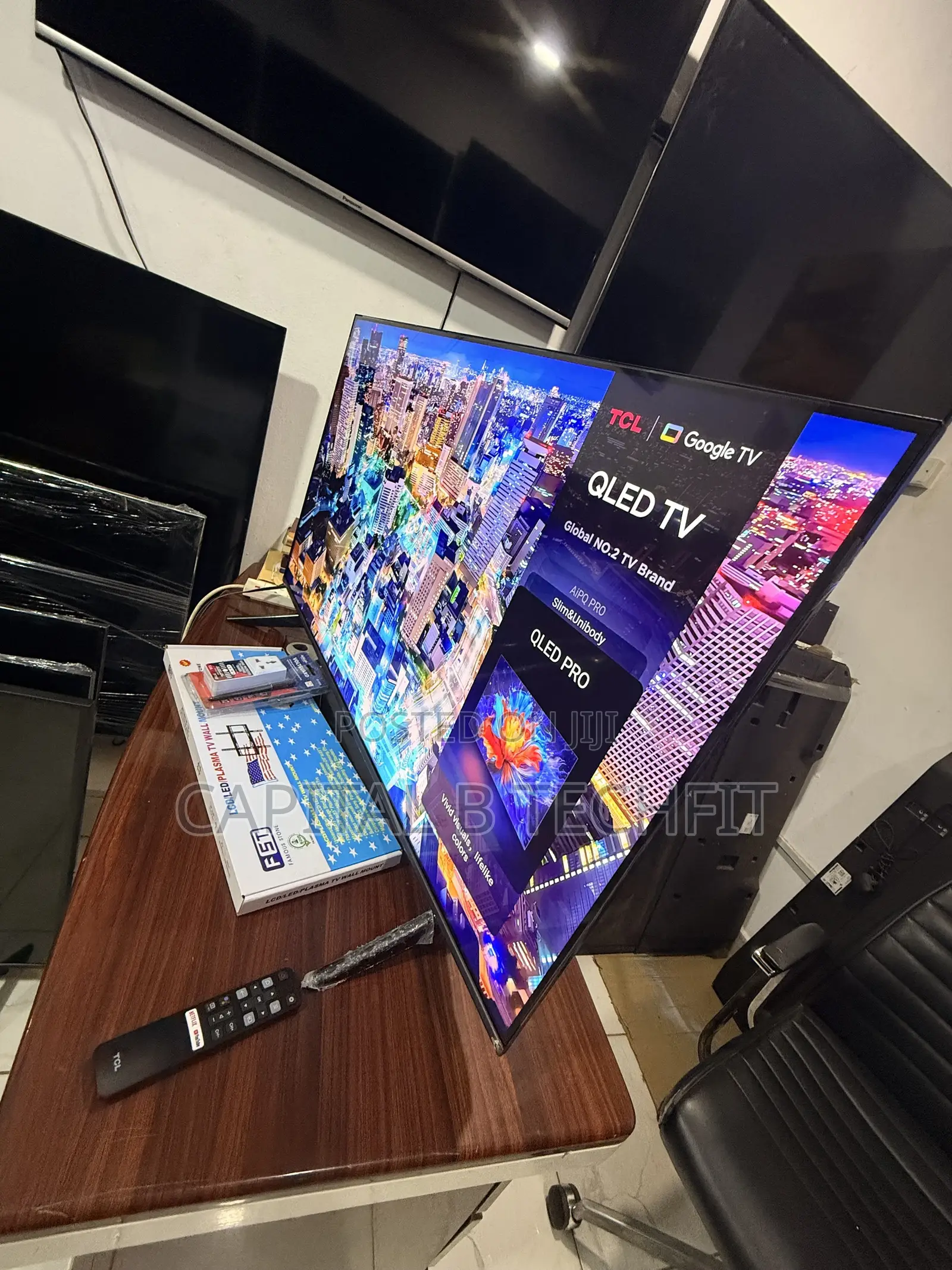 43inches Tcl,Full Digital Satellite Qled Google TV