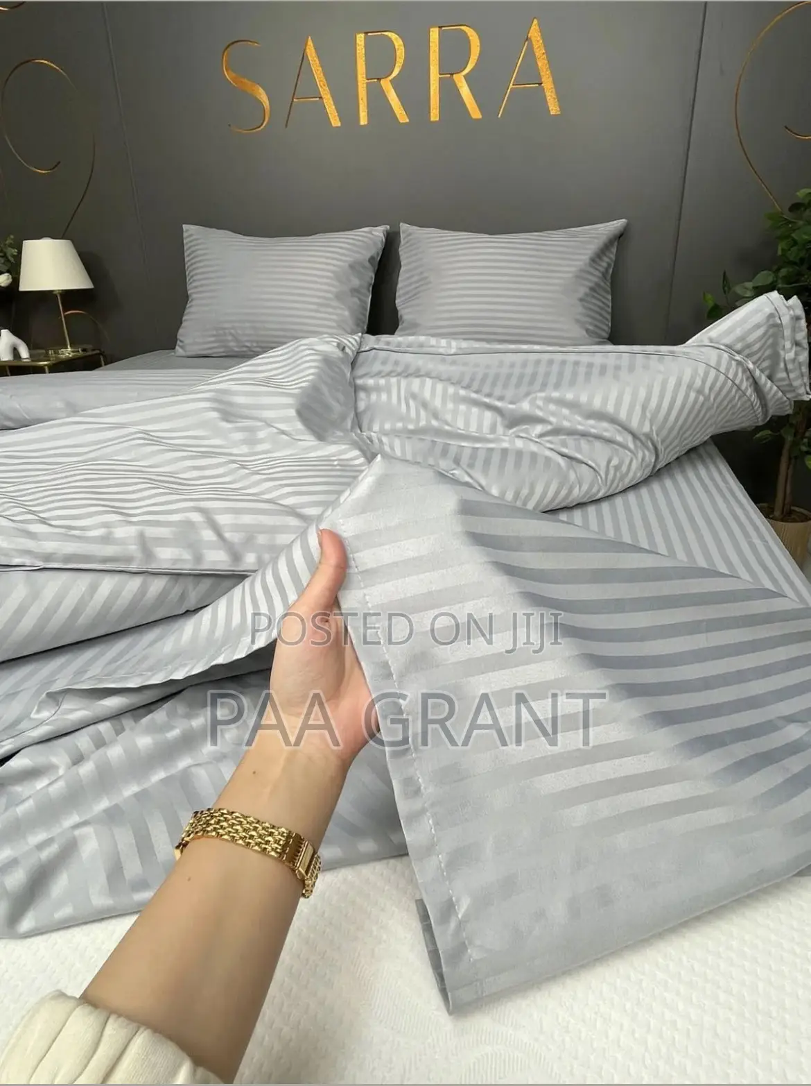 Elegant Pure Cotton 2 Sheets,4 Pillow Cases for Hotels ,Airbnb Lodges