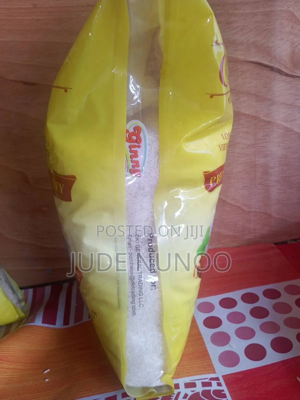Ginny Long Grain Vietnamese Rice (4.2kg×5)