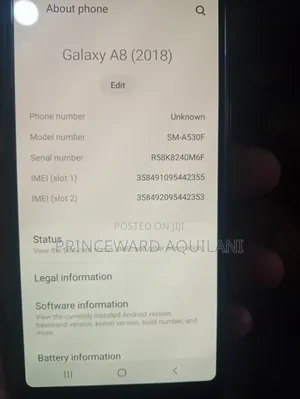 Samsung Galaxy A8 32 GB Black
