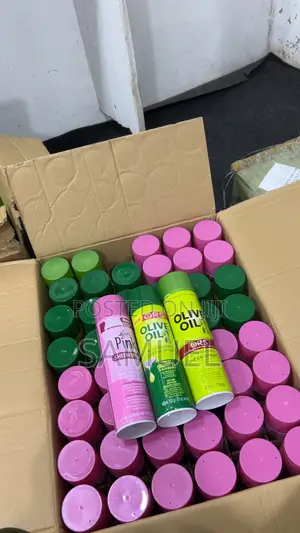 Ors Olive Oil Nourishing Sheen Spray and Luster’S Pink