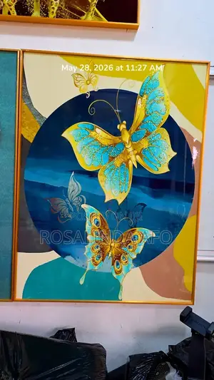 Crystal Wall Painting