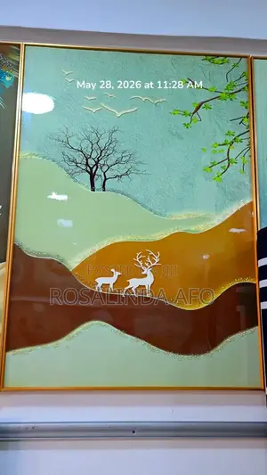 Crystal Wall Painting