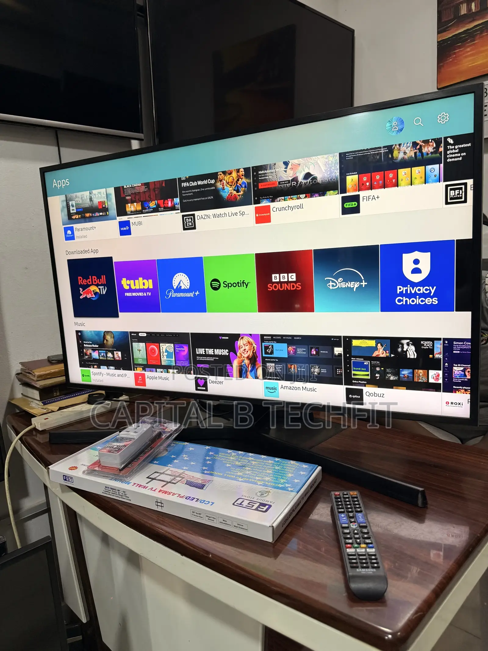 43inches Full Digital Satellite Uhd HDR Smart Samsung TV