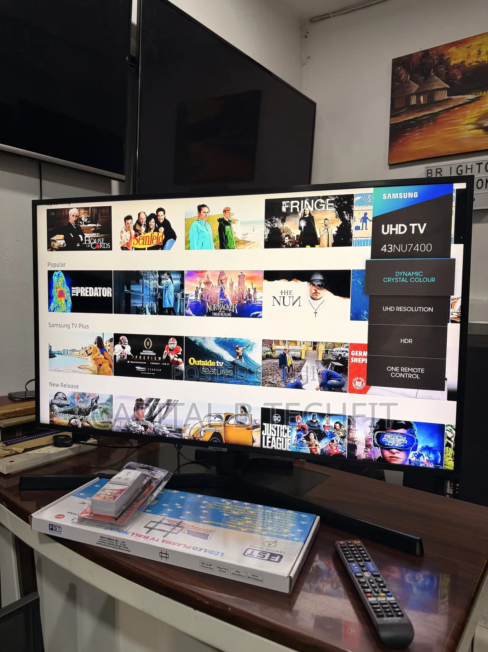 43inches Full Digital Satellite Uhd HDR Smart Samsung TV