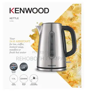 Kenwood Kettle, Stainless Steel, 2200w, 1.7l,