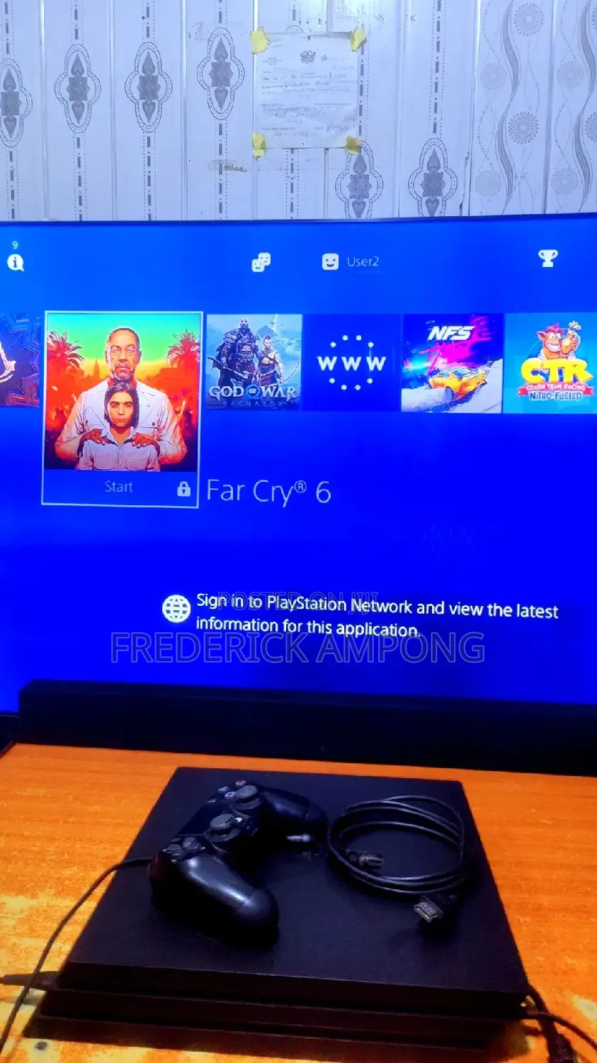 Ps4 Pro With 15 Games and All Accessories