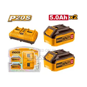 P20s Lithiumion Battery And Charger Kit 20v - Fbcpk2425