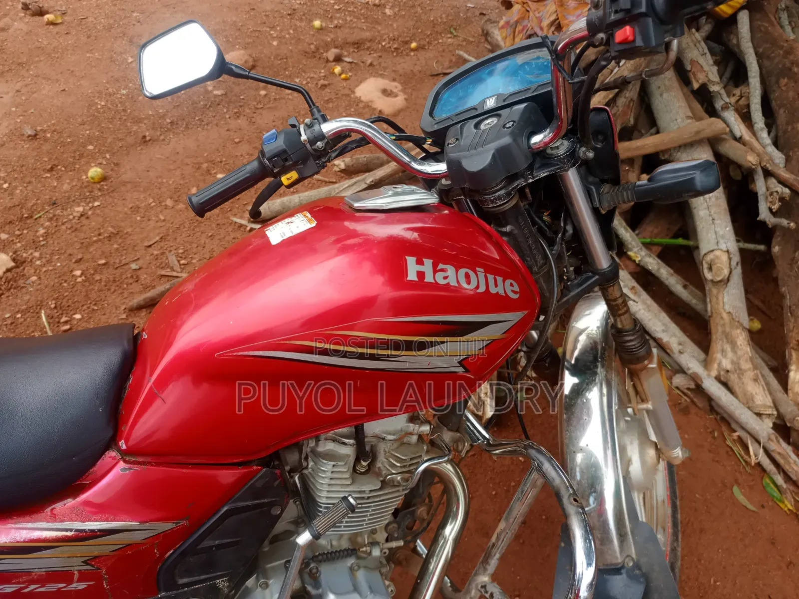 Haojue EG125N 2022 Red