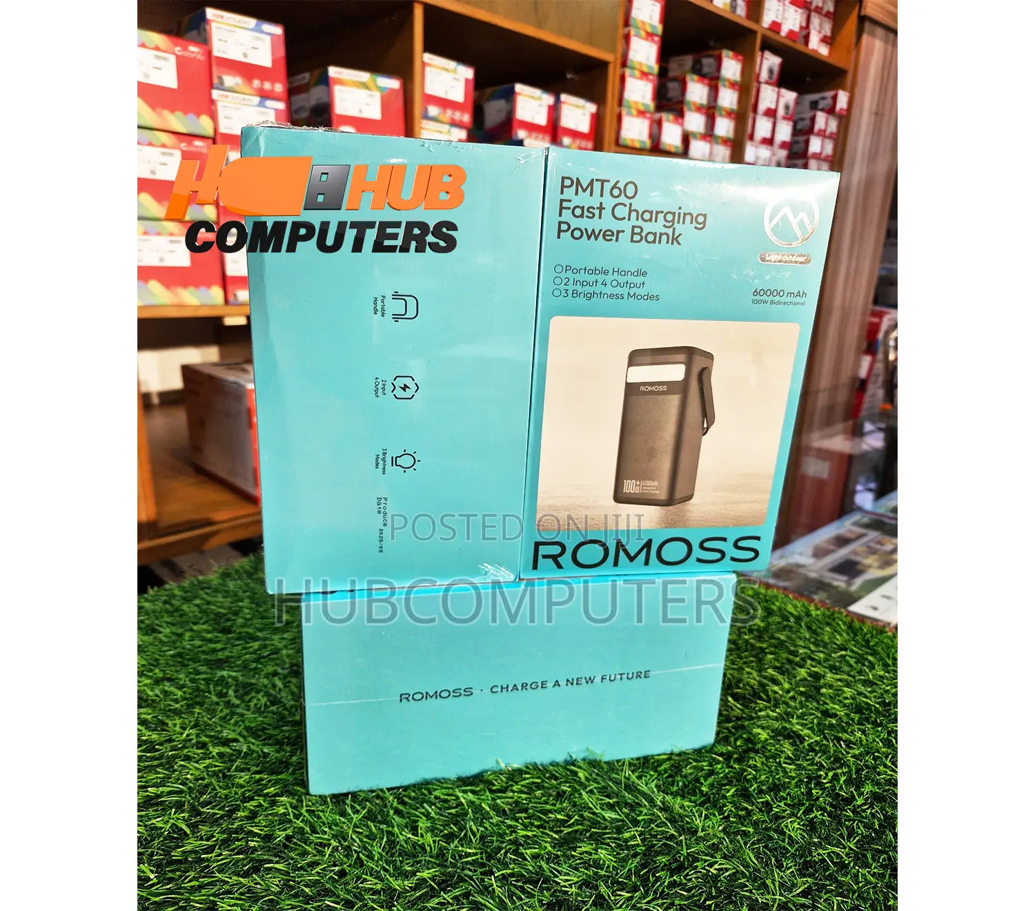 Romoss Pmt60 60000mah 100w Laptop Power Bank