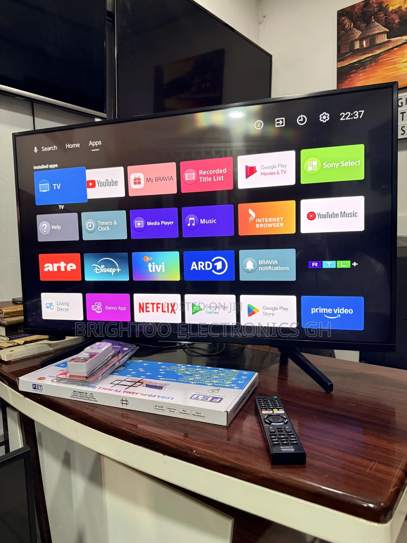 43inches Full Digital Satellite Android Ultra Hd Led Smart Sony Tv