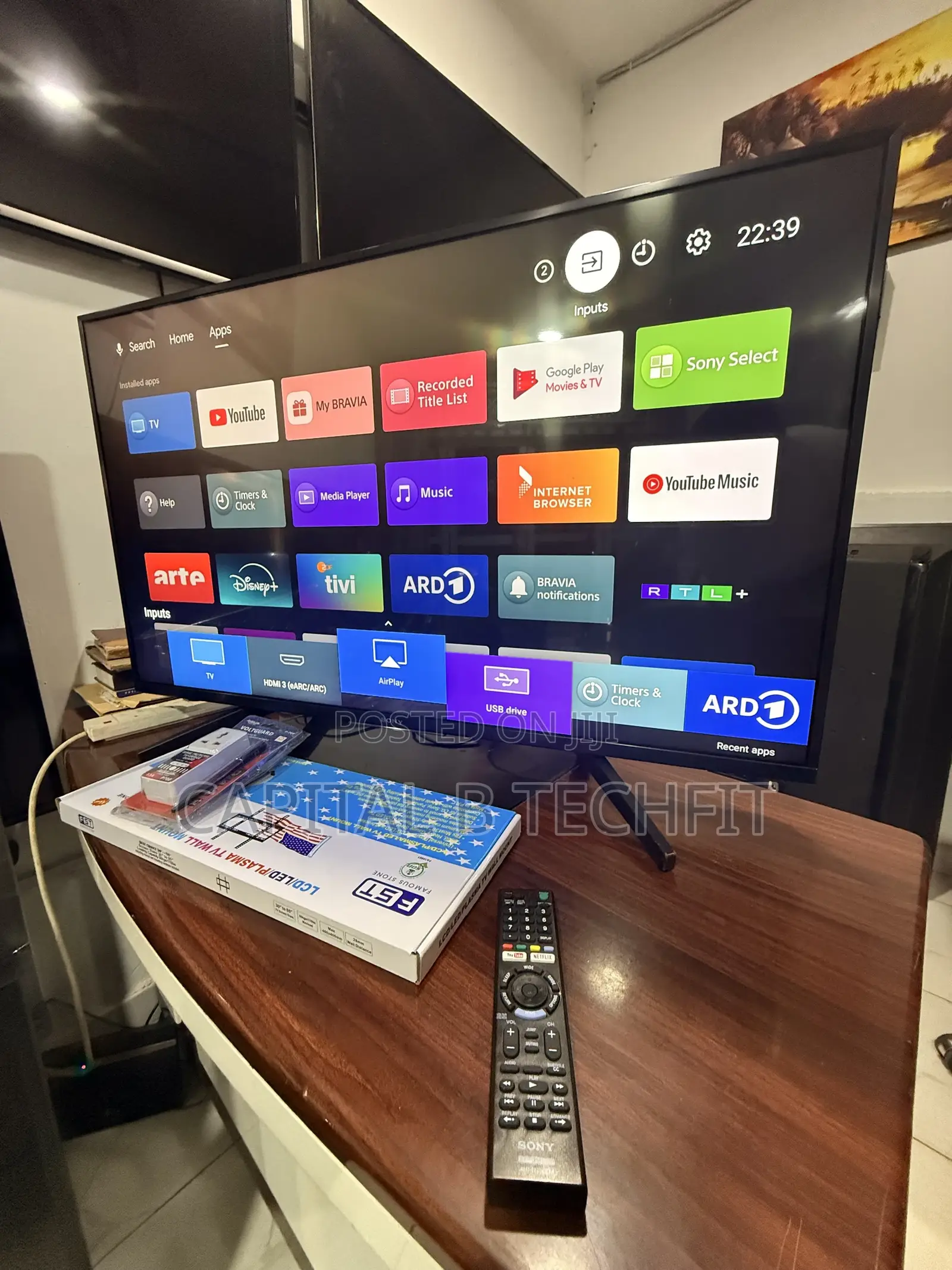 43inches Full Digital Satellite Android Ultra Hd Led Smart Sony TV