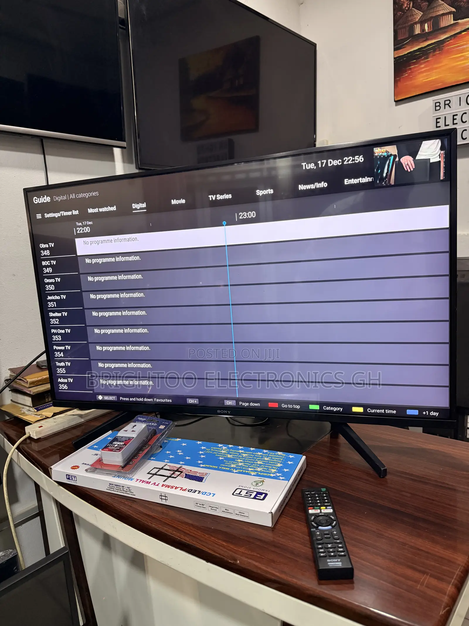 43inches Full Digital Satellite Android Ultra Hd Led Smart Sony Tv