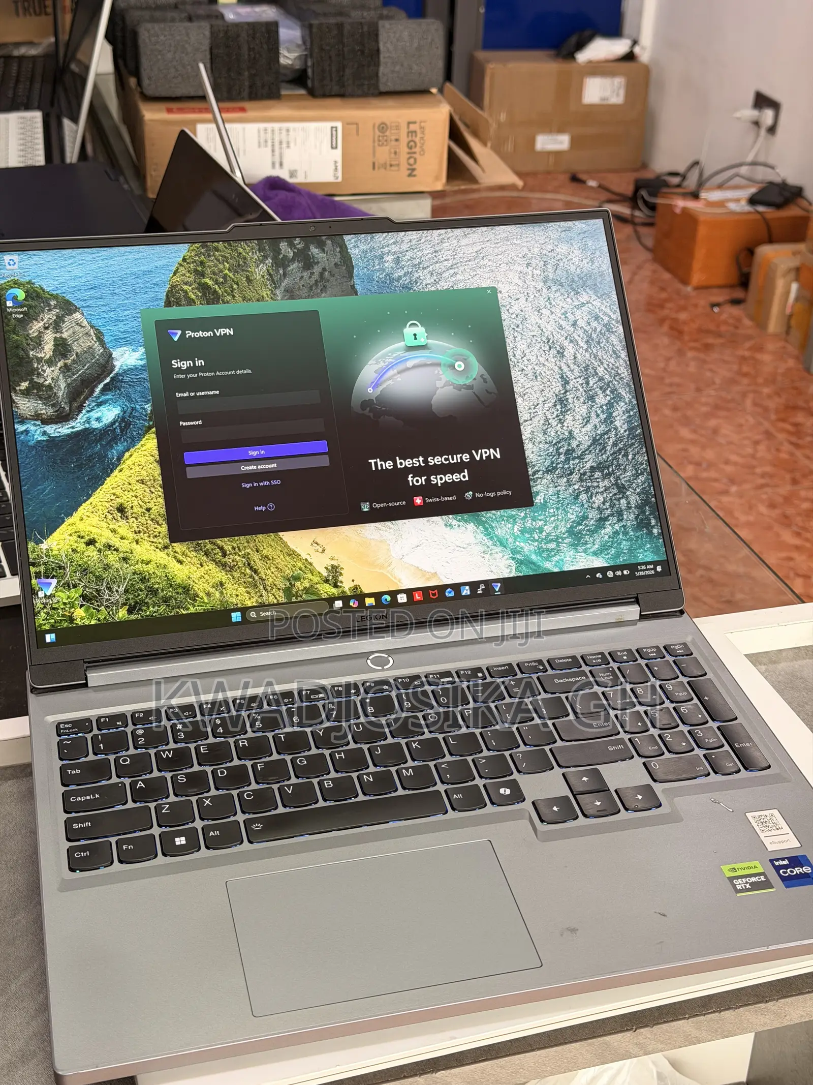 Laptop Lenovo Legion 5 32GB Intel Core i9 SSD 1T