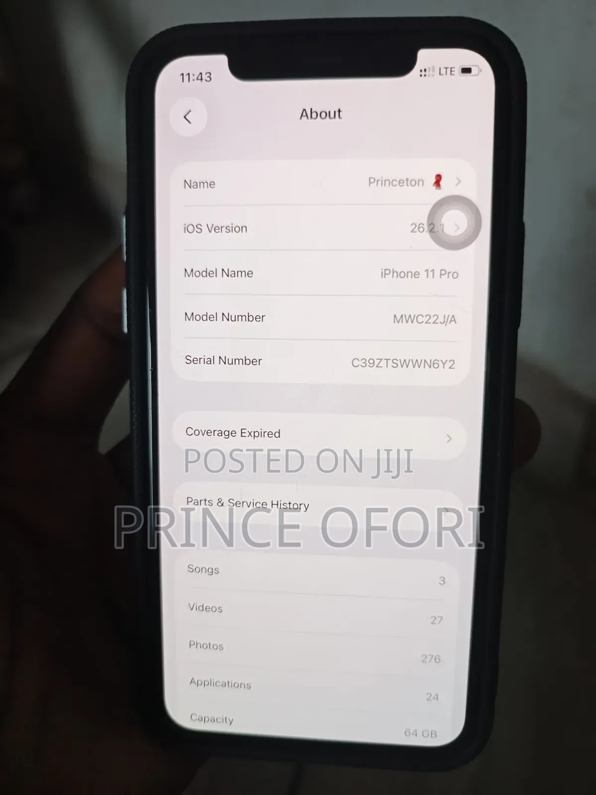 Apple iPhone 11 Pro 64 GB Gray