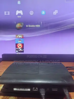Ps3 Slim With 10 Games Very Neat