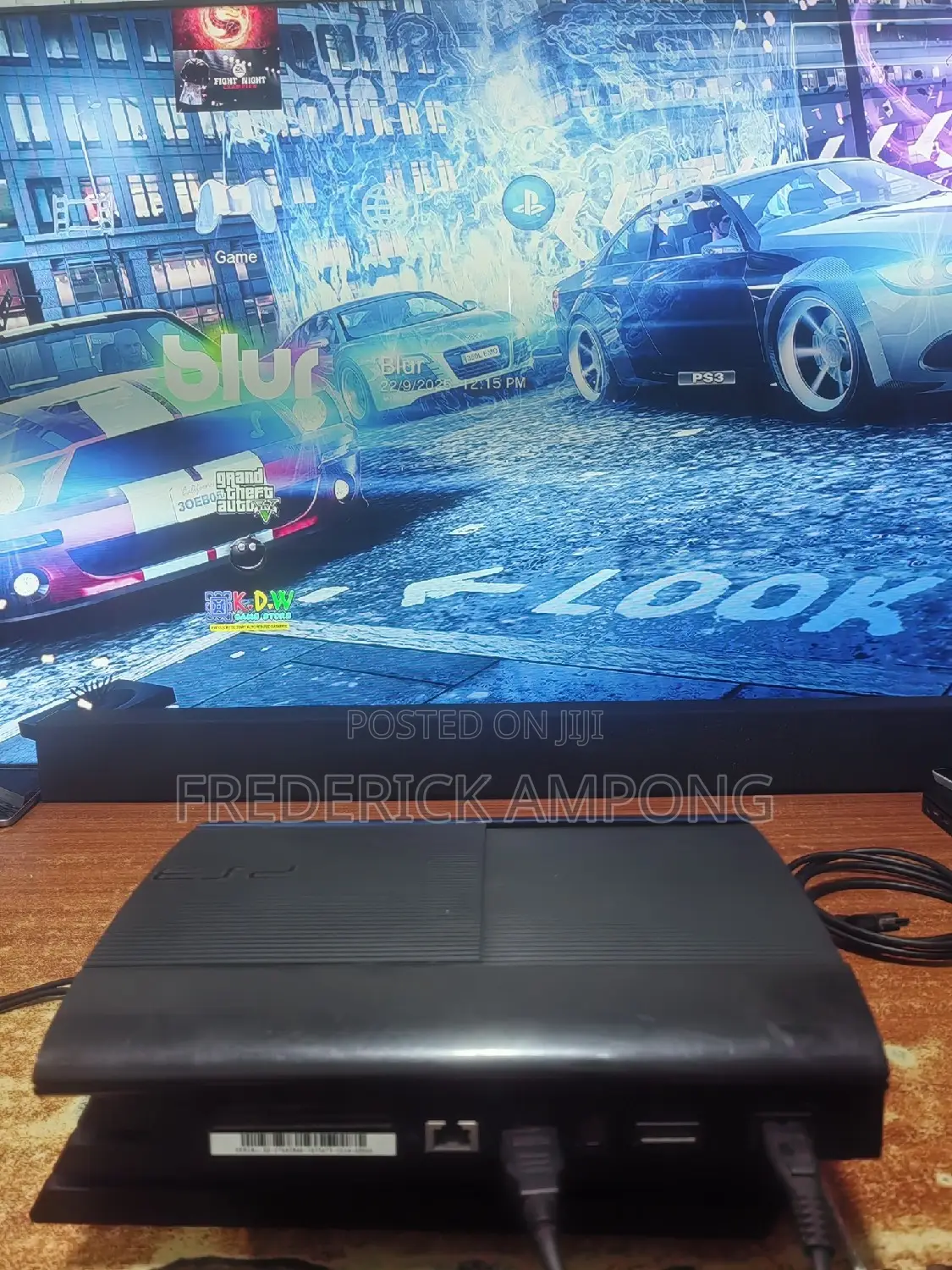 Ps3 Slim With 10 Games Very Neat