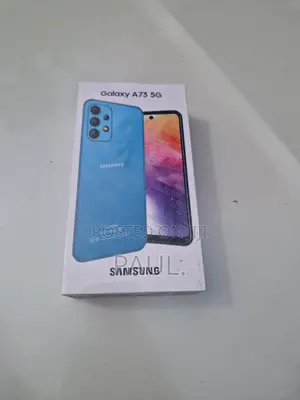 New Samsung Galaxy A73 5G 256 GB Black