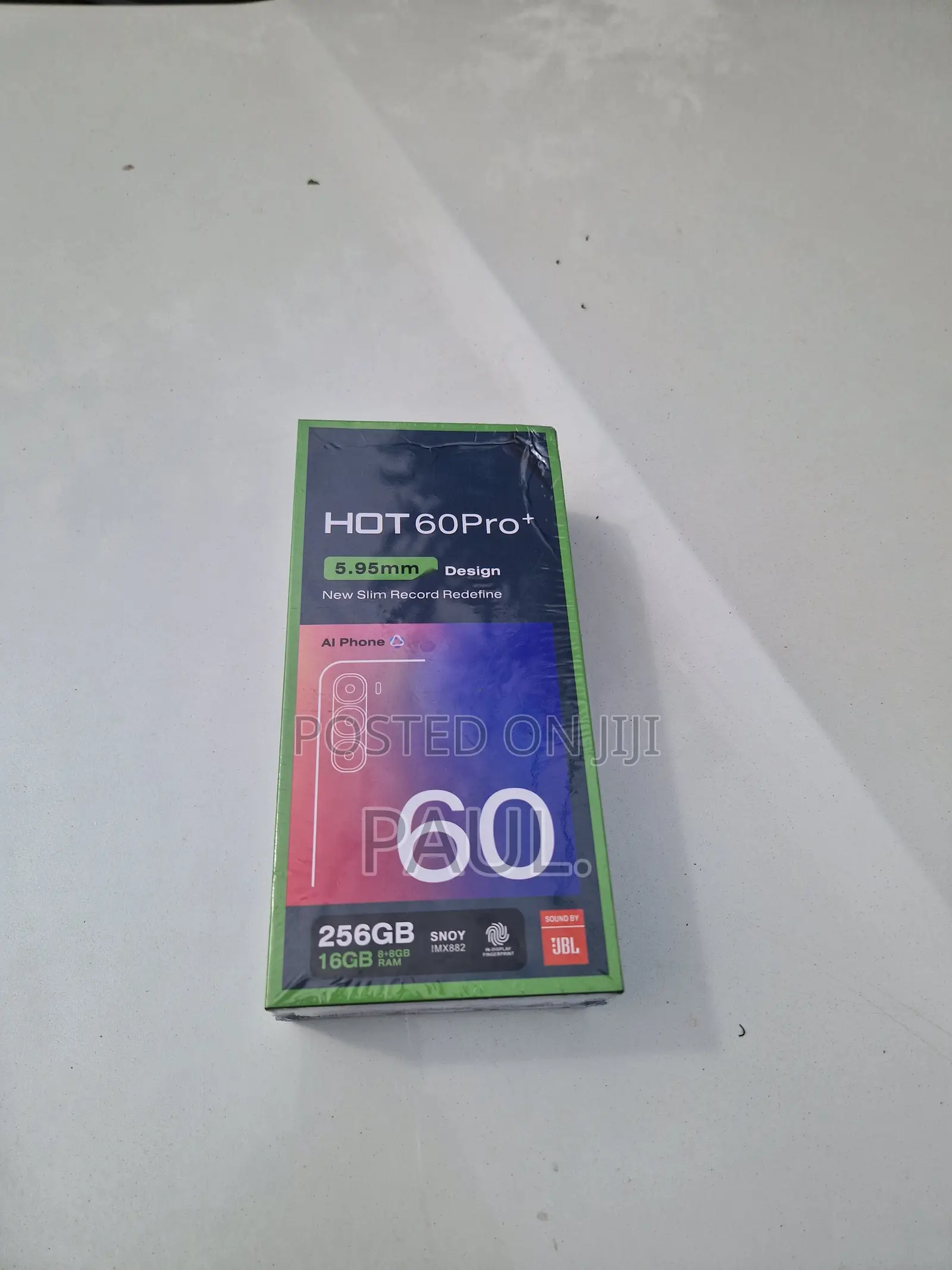 New Infinix Hot 60 Pro+ 256 GB Blue