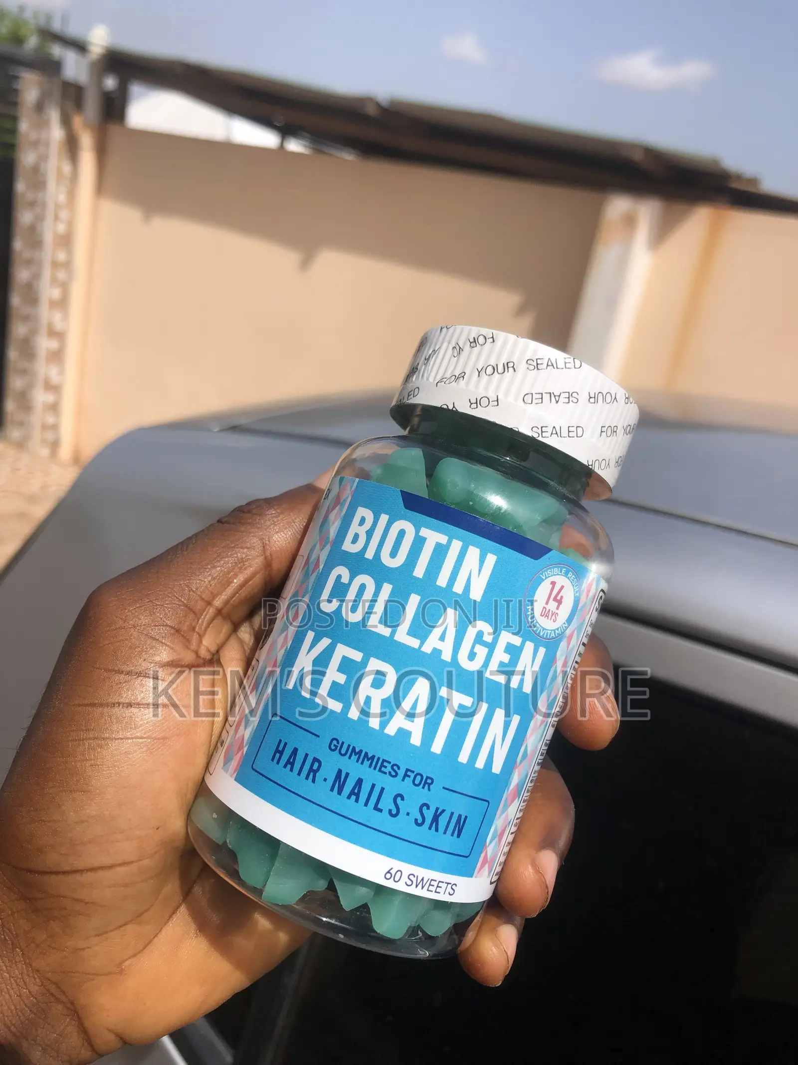 Nature's Bounty Biotin Collagen Keratin Gummies