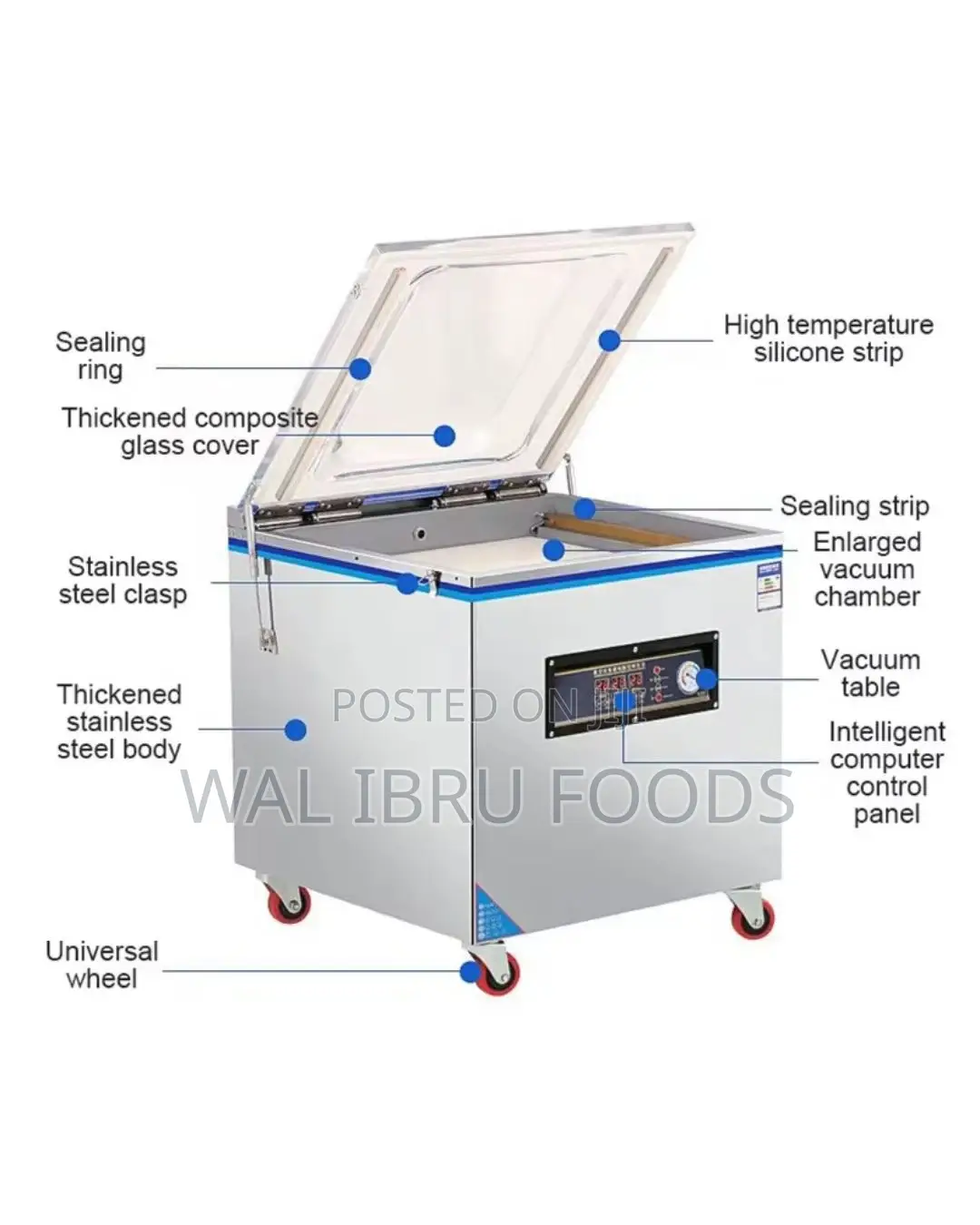 Commercial Vacuum Packing Sealer Machine Dz-520