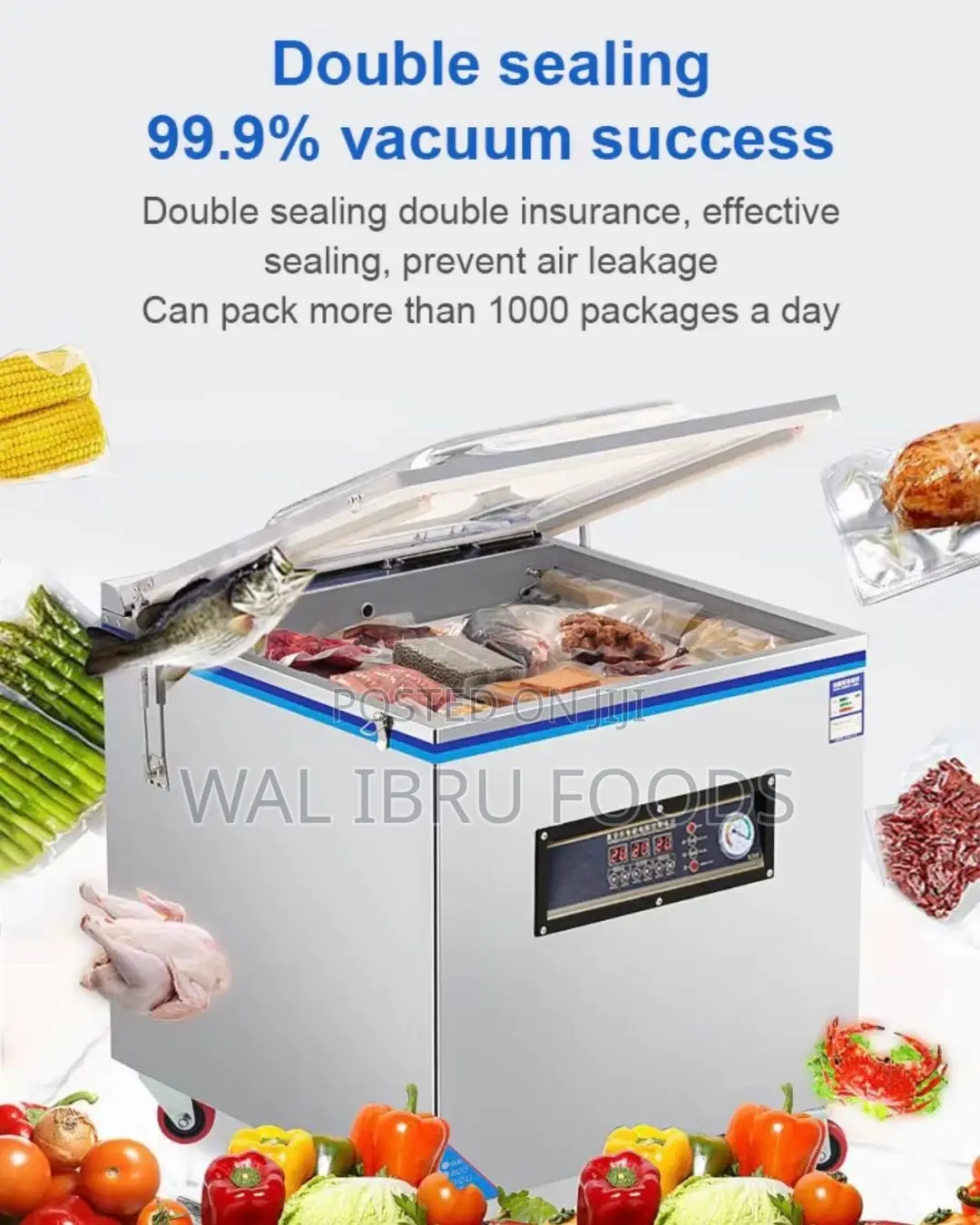 Commercial Vacuum Packing Sealer Machine Dz-520