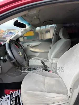Toyota Corolla 2009 Red