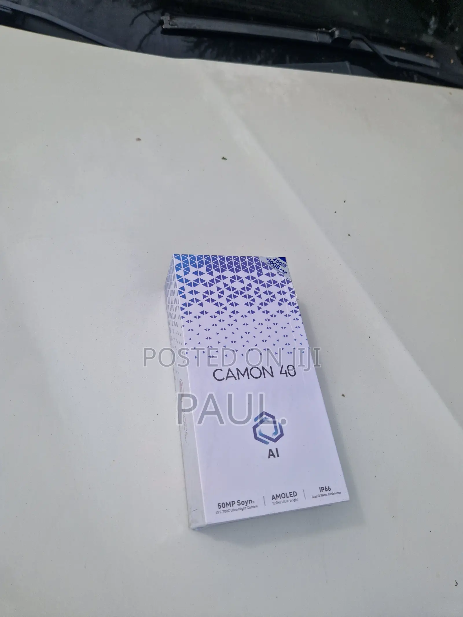 New Tecno Camon 40 256 GB White