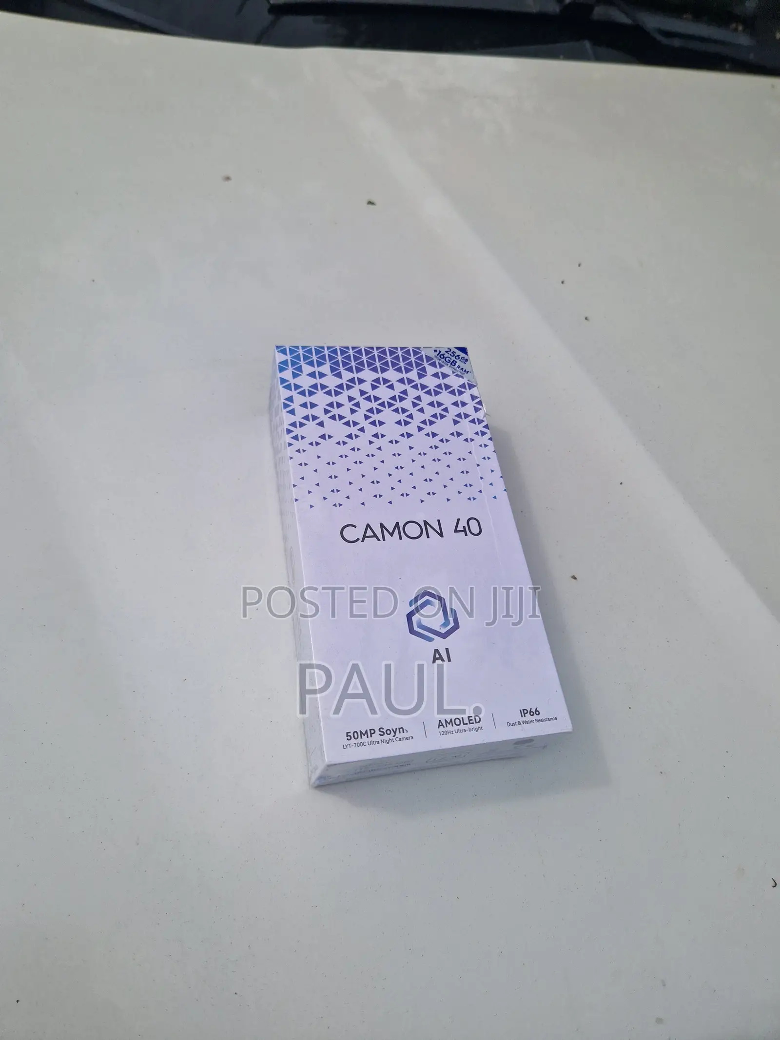 New Tecno Camon 40 256 GB White
