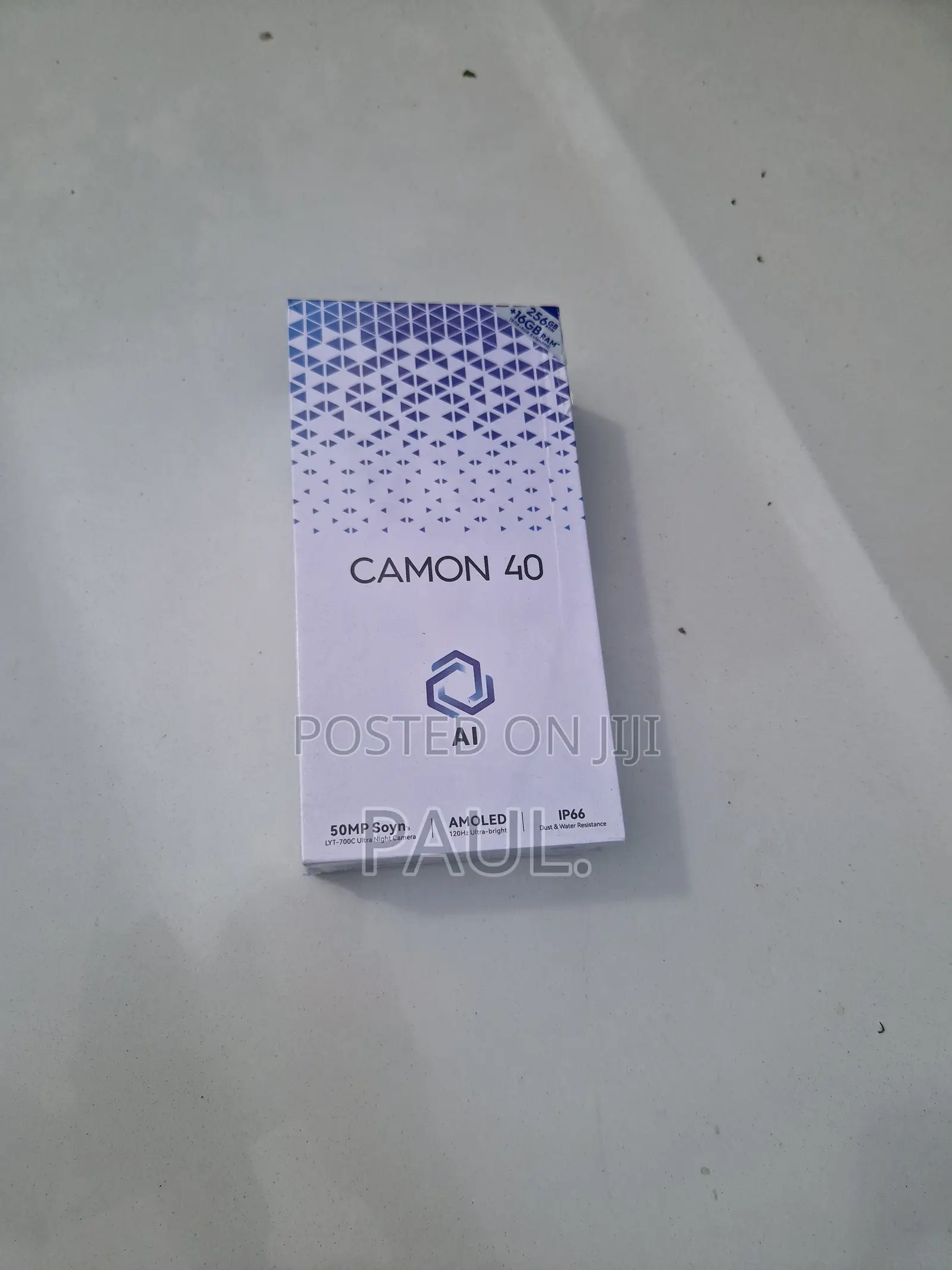 New Tecno Camon 40 256 GB White