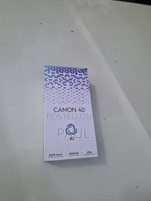 New Tecno Camon 40 256 GB White