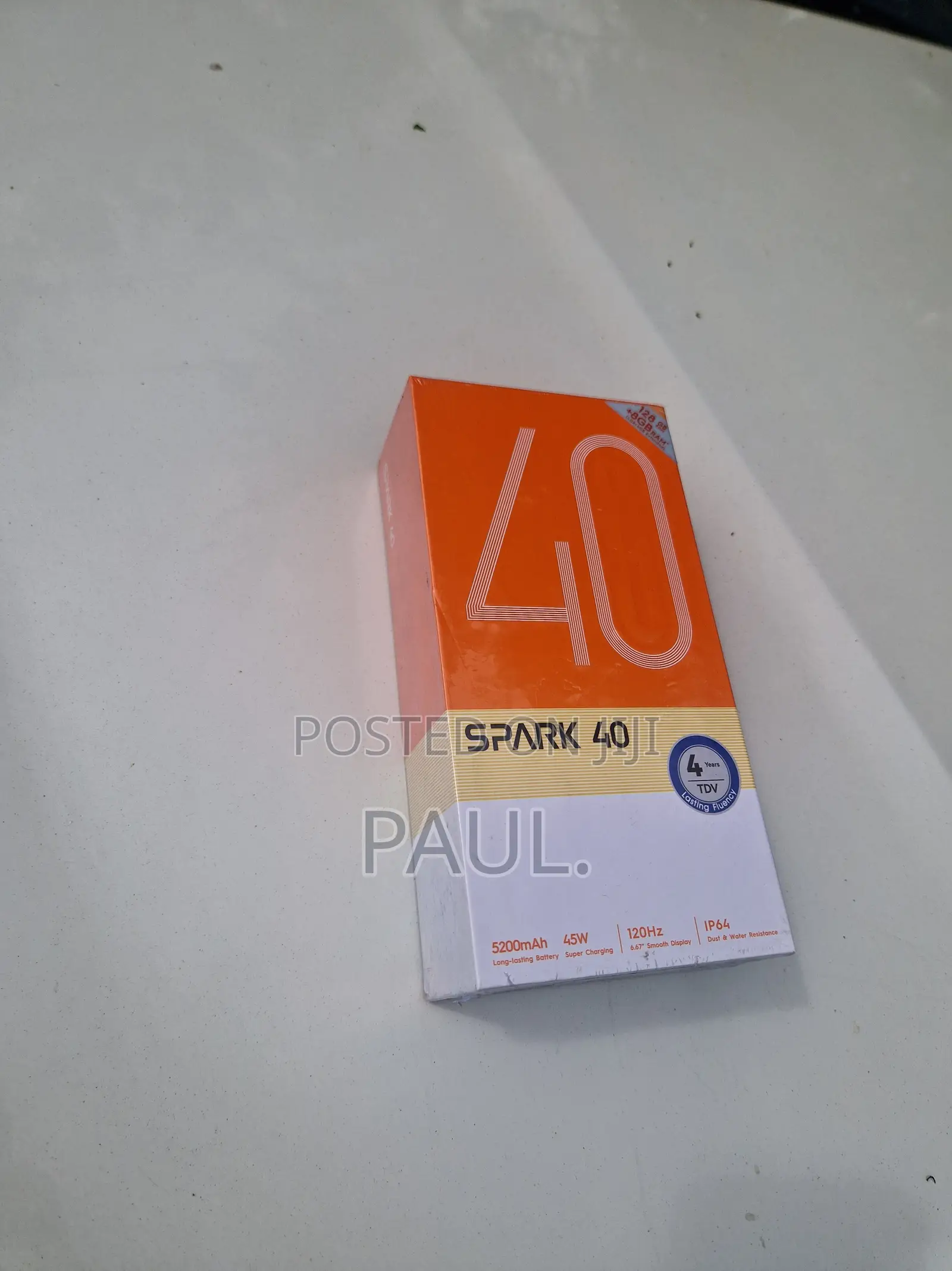 New Tecno Spark 40 256 GB Black