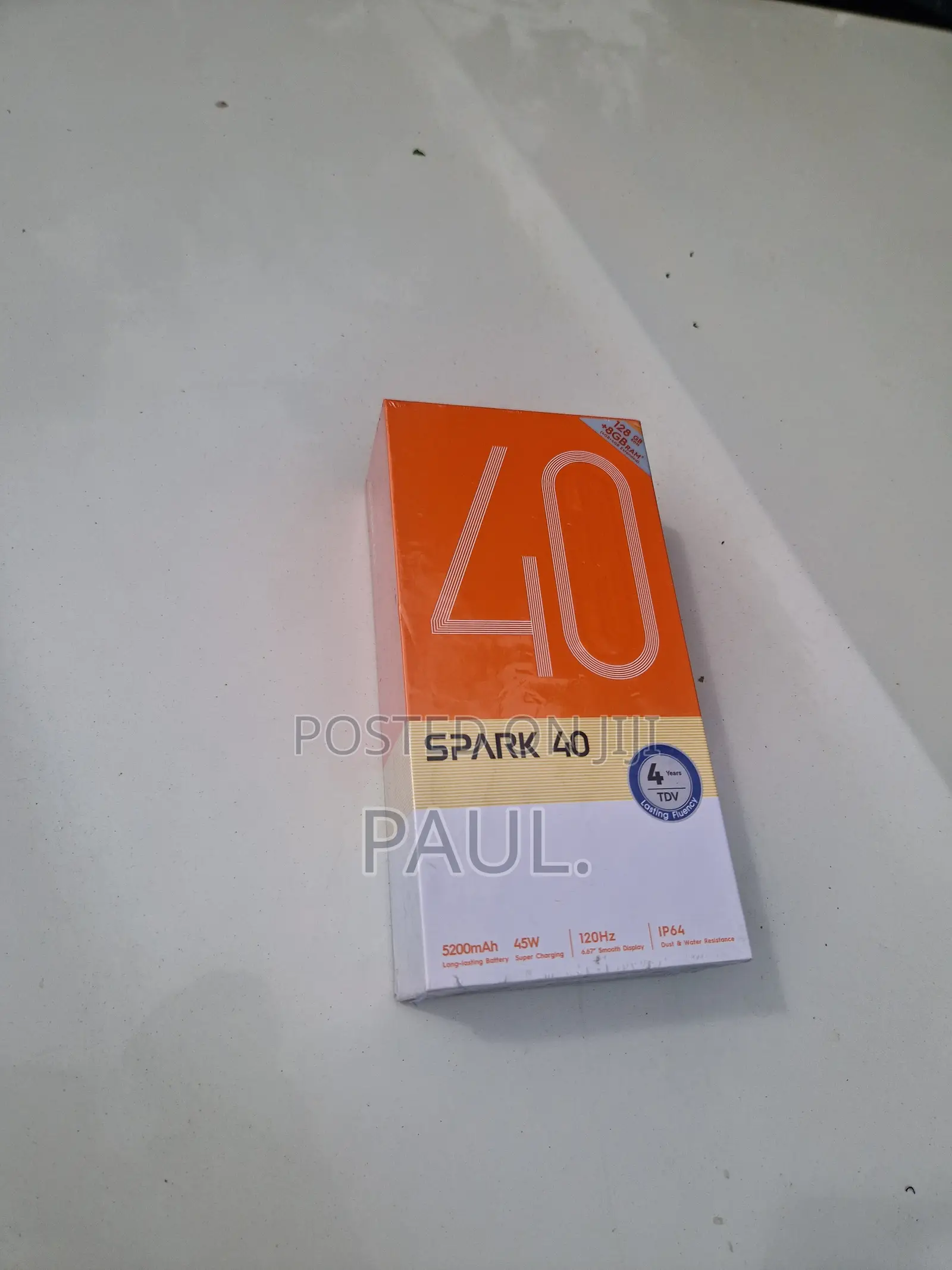 New Tecno Spark 40 256 GB Black