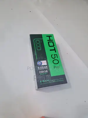 New Infinix Hot 50 Pro+ 4G 256 GB Black