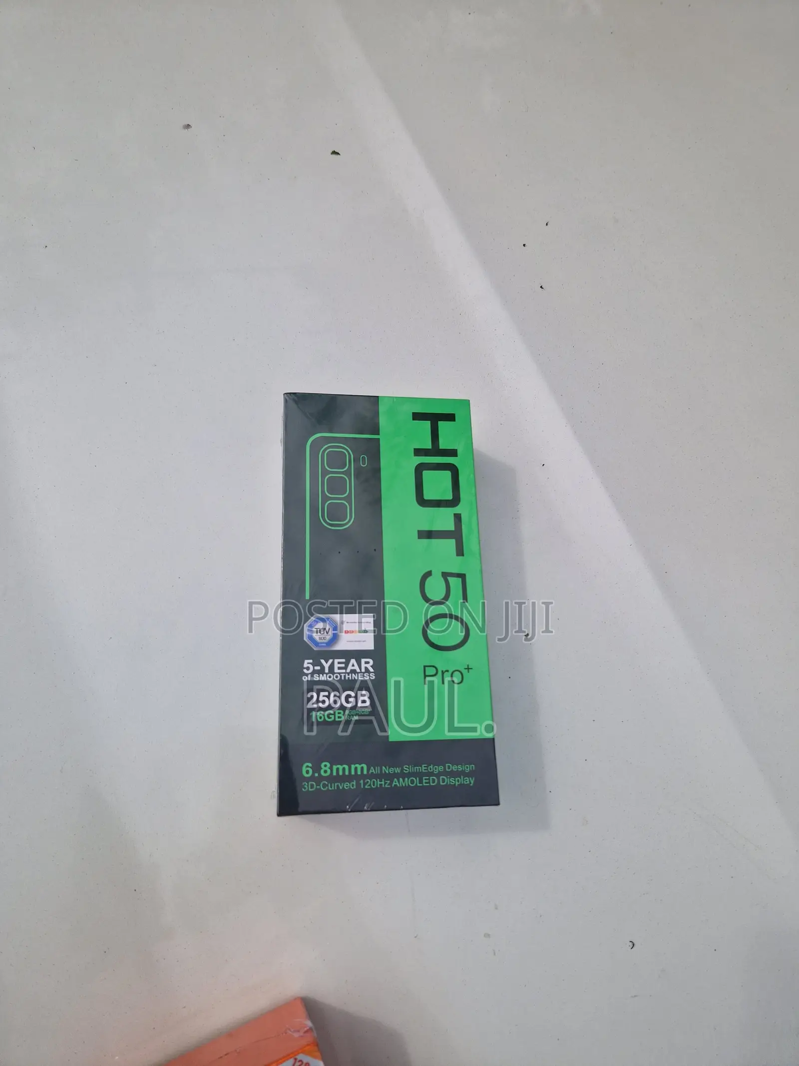 New Infinix Hot 50 Pro+ 4G 256 GB Black