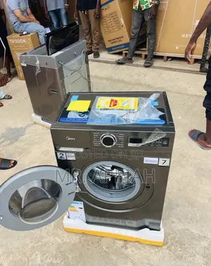Energy Efficient Midea 7kg Washing Machine(1200 Rpm)Gray 