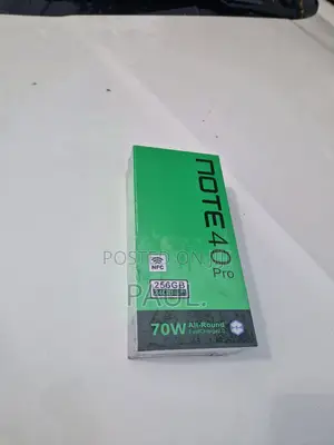 New Infinix Note 40 Pro 256 GB Gold