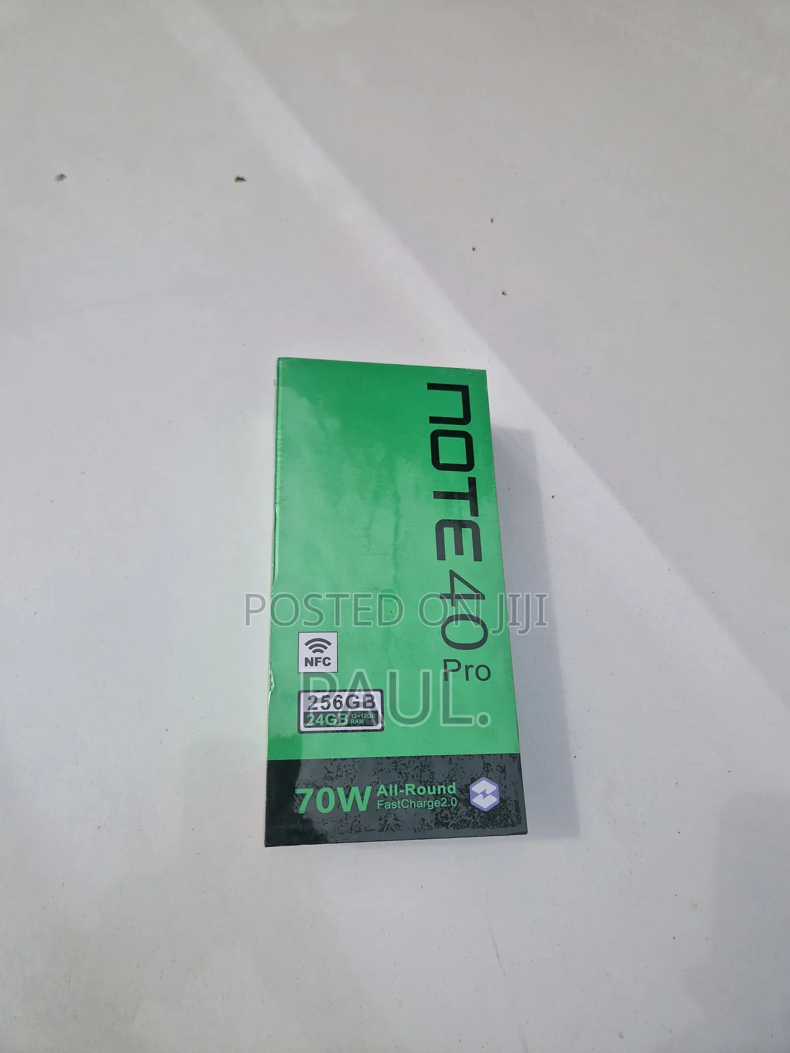 New Infinix Note 40 Pro 256 GB Gold