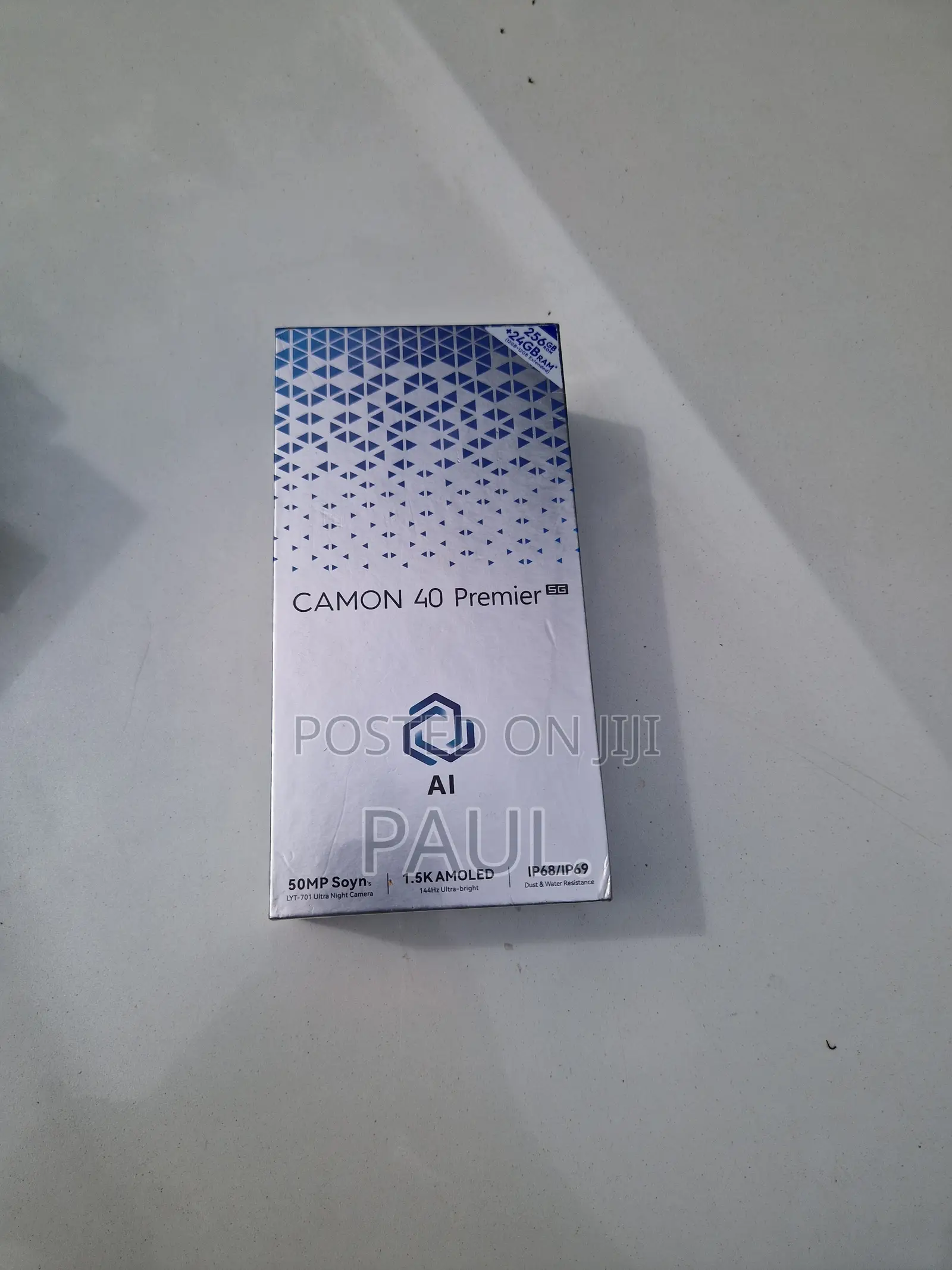 New Tecno Camon 40 Premier 256 GB Black