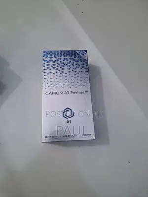 New Tecno Camon 40 Premier 256 GB Black