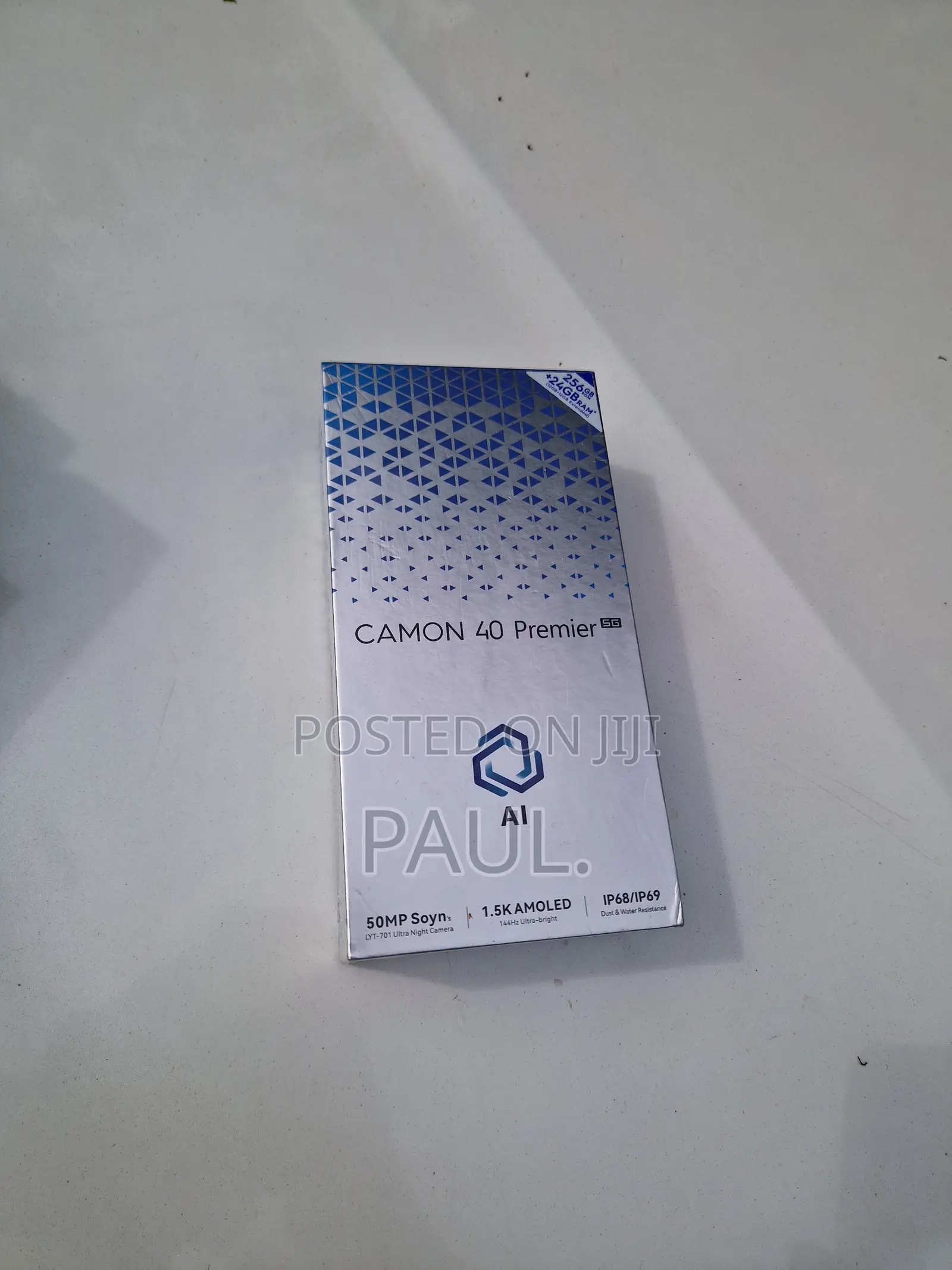 New Tecno Camon 40 Premier 256 GB Black