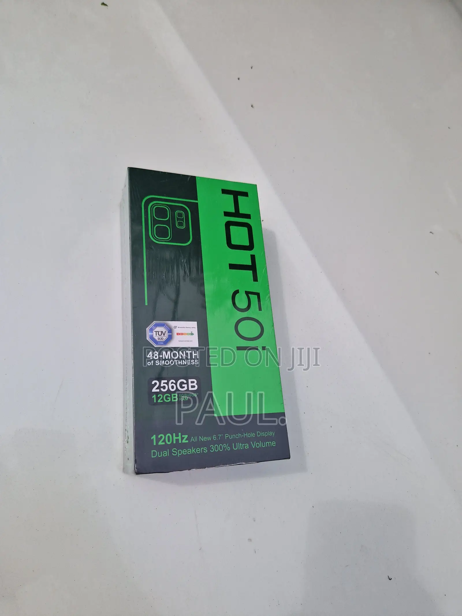 New Infinix Hot 50i 256 GB Black