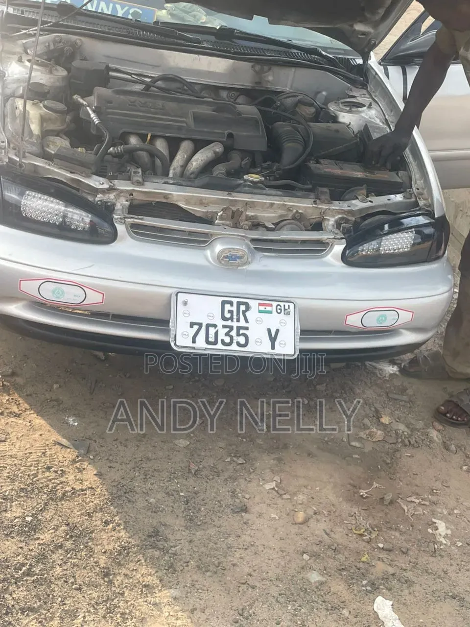 Chevrolet Prizm Automatic 2002 Silver