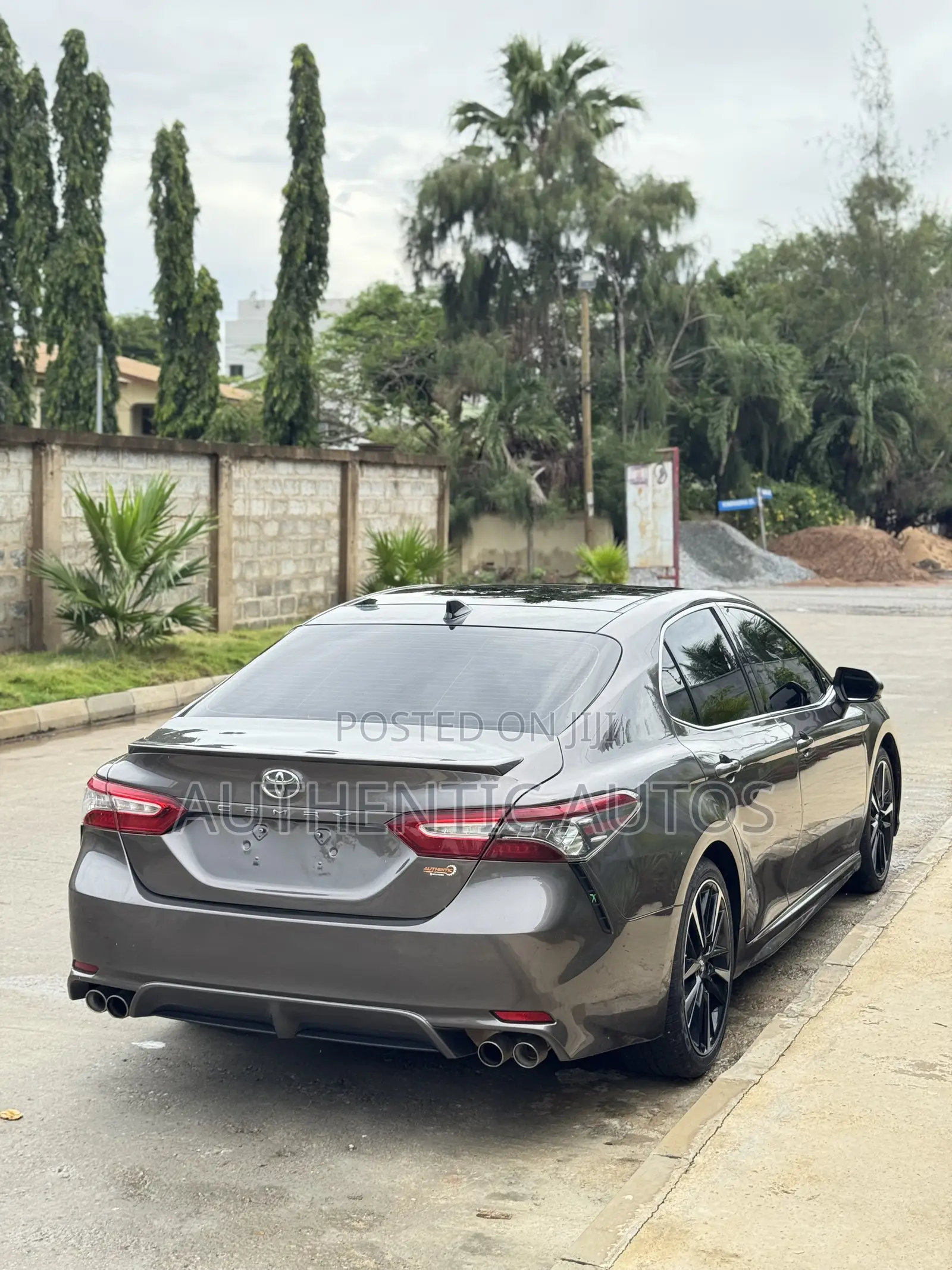 Toyota Camry XSE (2.5L 4cyl 8A) 2019 Gray